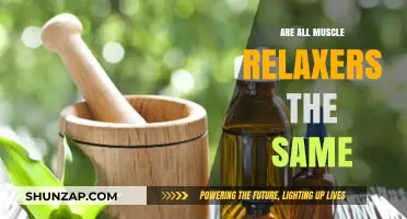 Are All Muscle Relaxers Identical? Exploring Types, Uses, and Differences
