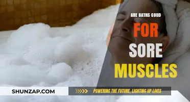 Soothing Sore Muscles: The Benefits of Baths for Recovery
