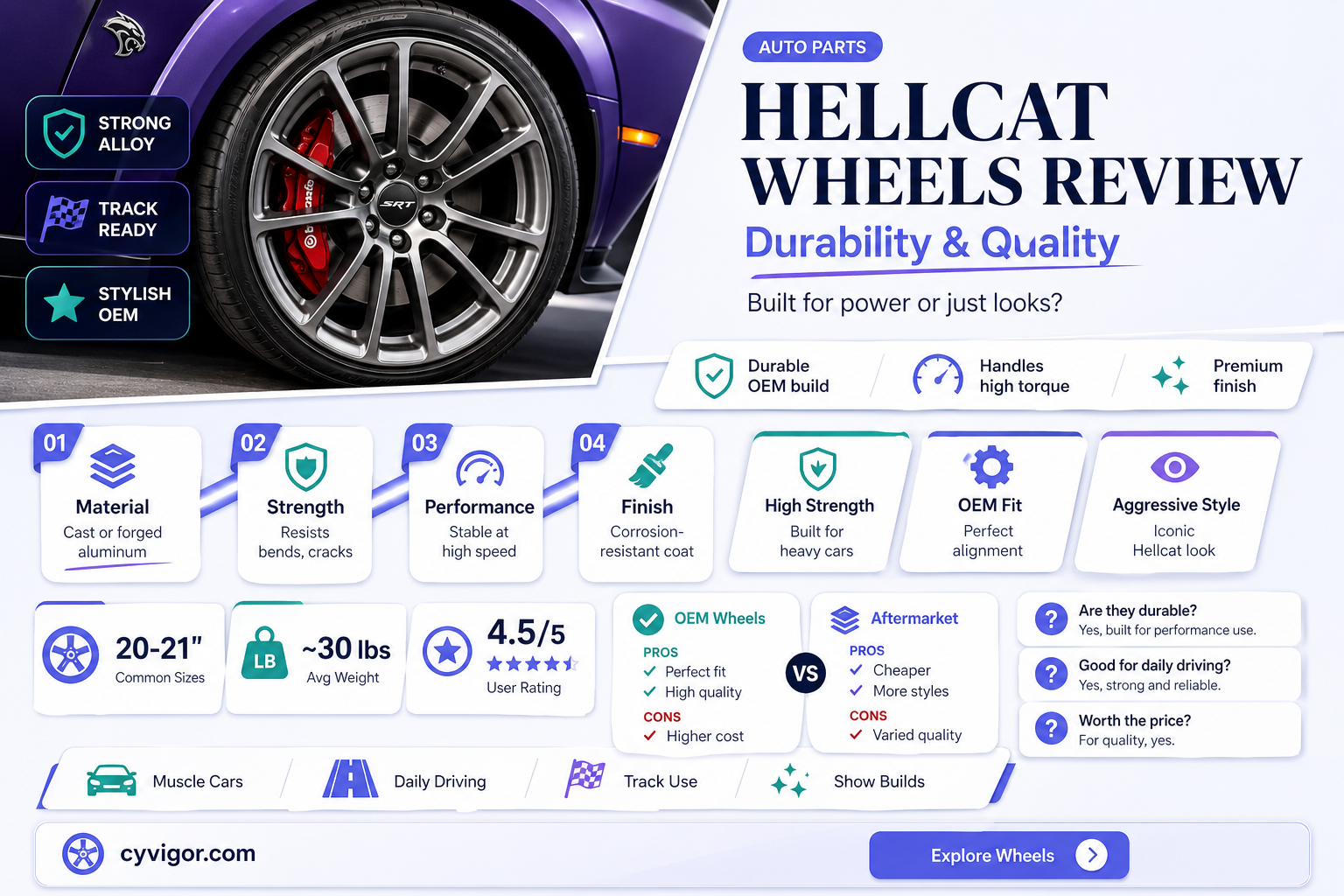are american muscle chellenger hellcat wheels good quality