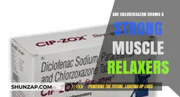 Chlorzoxazone 500mg: Strong Muscle Relaxer or Mild Relief?