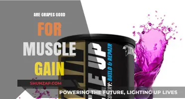 Grapes and Muscle Gain: Unlocking the Fruit's Role in Fitness