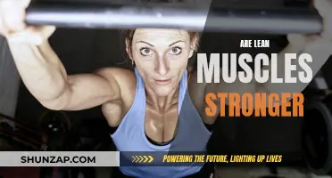 Lean Muscle Power: Are They Stronger?