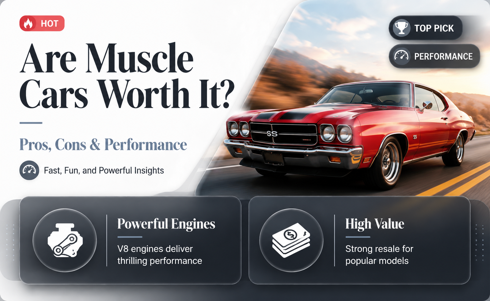 are muscle cars good
