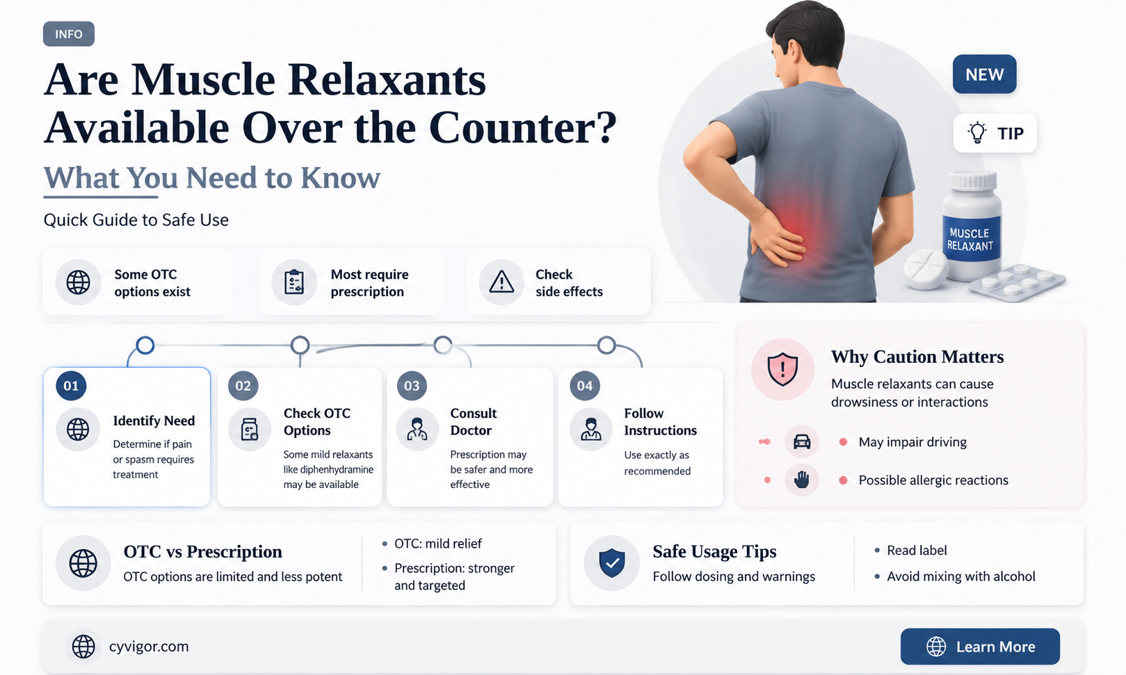 are muscle relaxants over the couter