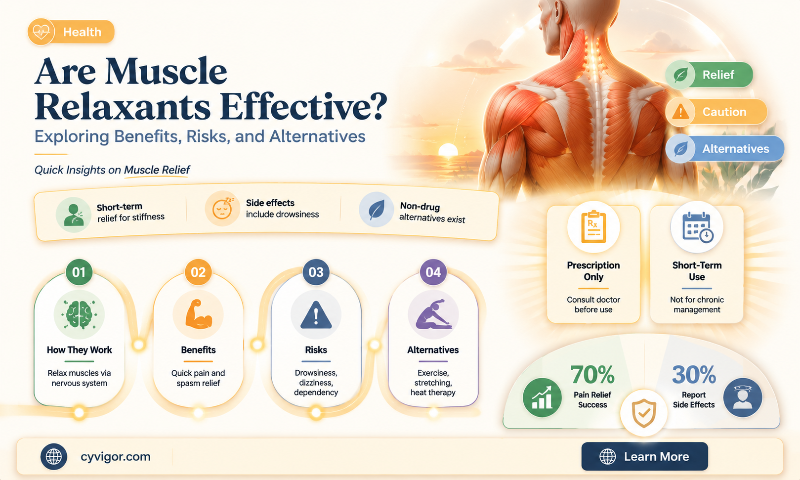 are muscle relaxants effective
