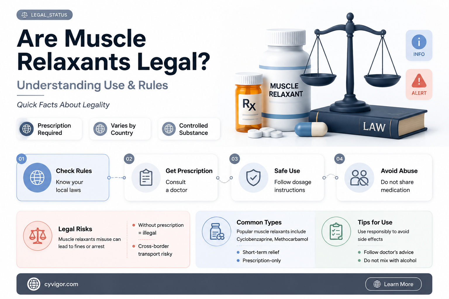 are muscle relaxants legal
