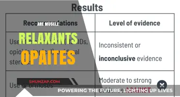 Muscle Relaxants vs. Opioids: Understanding the Key Differences and Uses