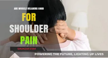 Muscle Relaxers for Shoulder Pain: Effective Relief or Risky Choice?