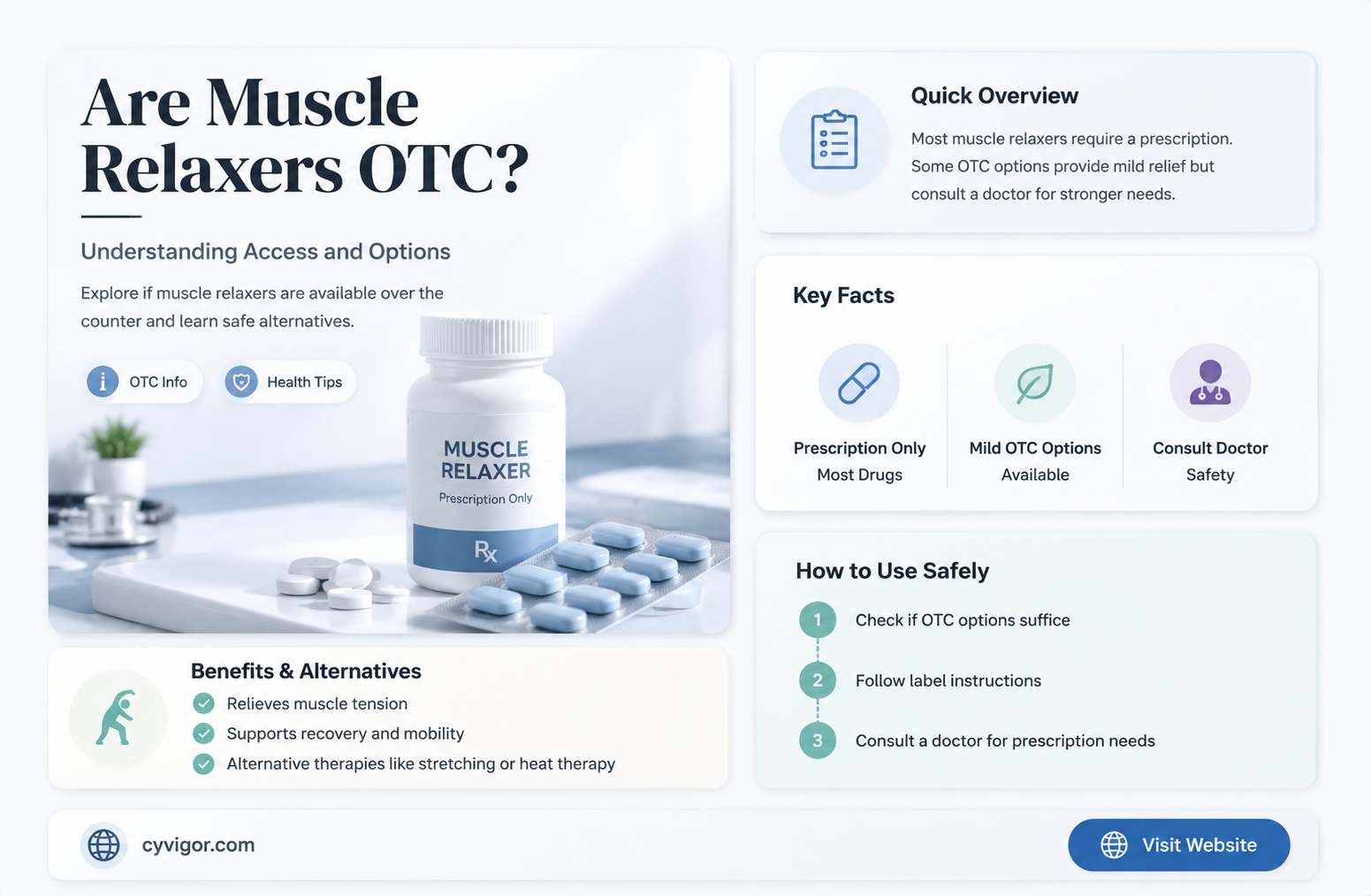 are muscle relaxers otc