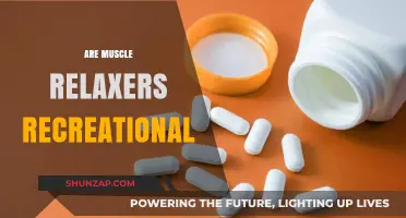 Are Muscle Relaxers Recreational? Exploring Risks and Misuse Potential