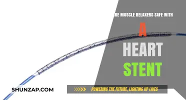 Muscle Relaxers and Heart Stents: Safety Concerns and Precautions