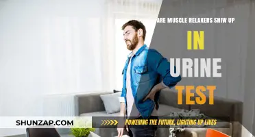 Do Muscle Relaxers Show Up in Urine Tests? Facts Revealed