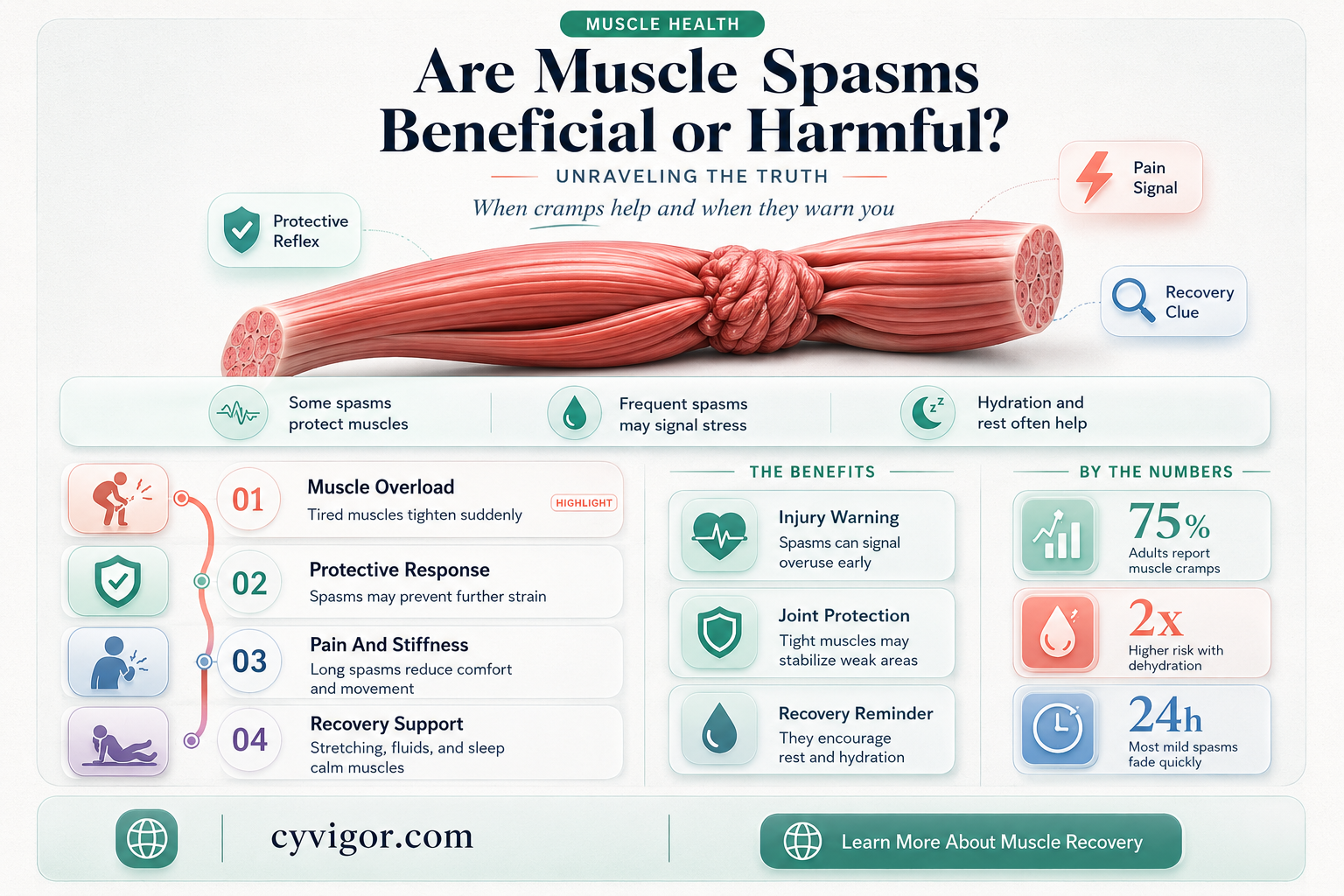 are muscle spasms good