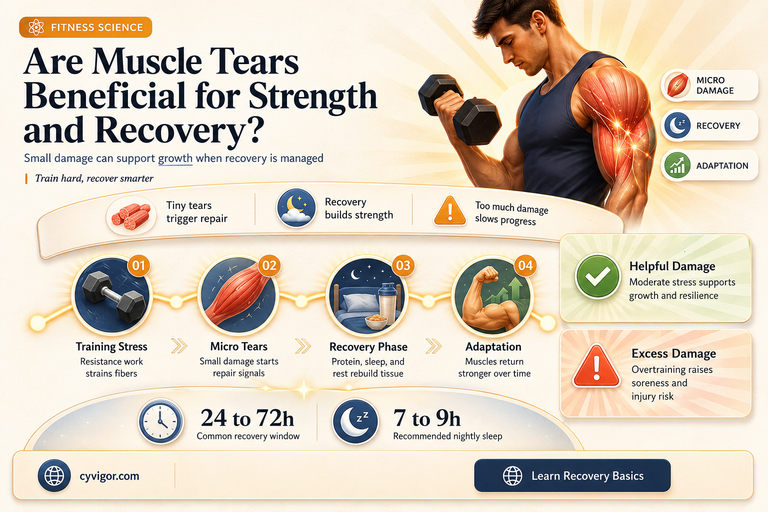 are muscle tears good