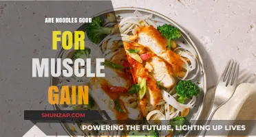 Noodles for Muscle Gain: A Nutritional Boost or Myth?