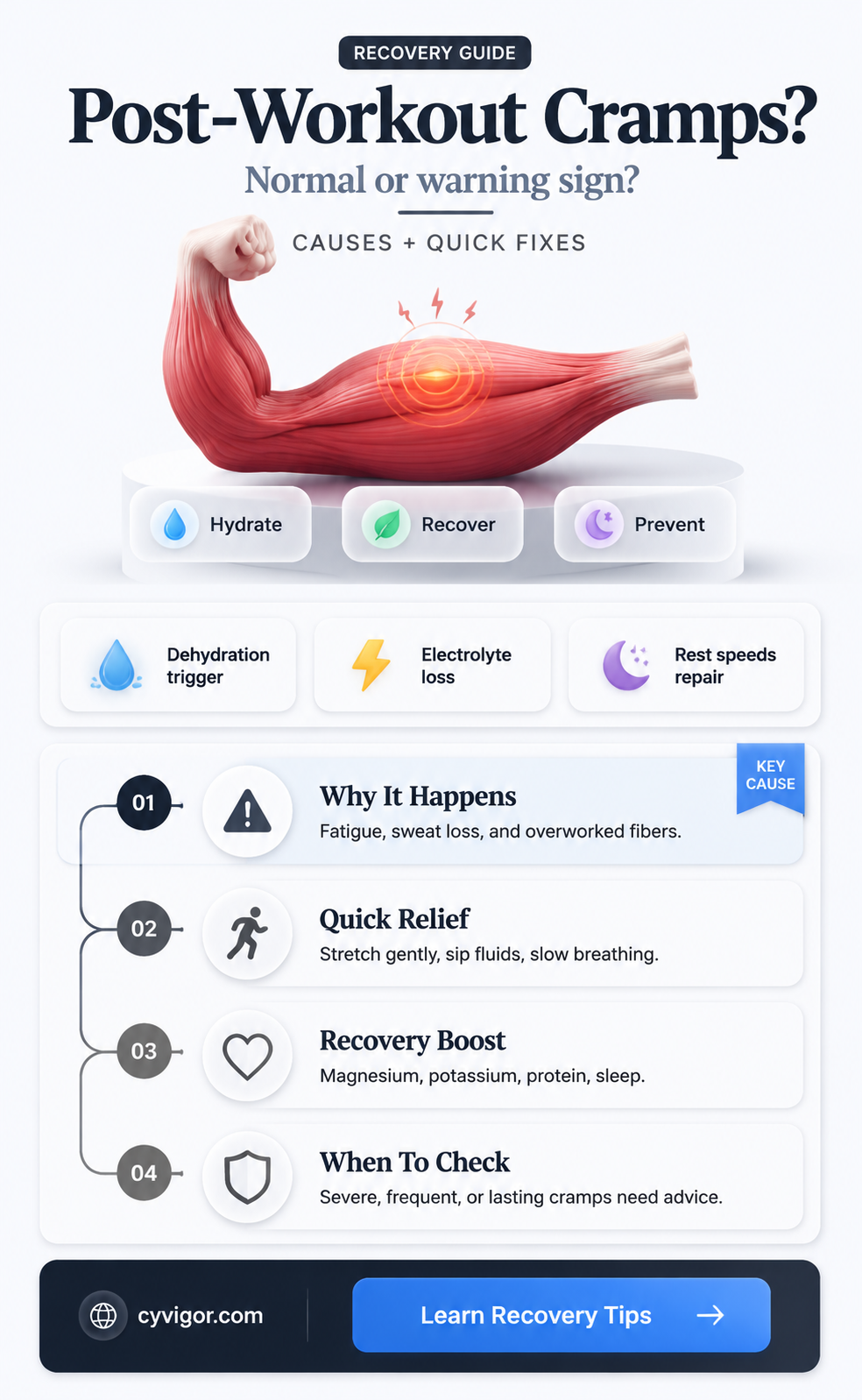 are muscle cramps normal after working out