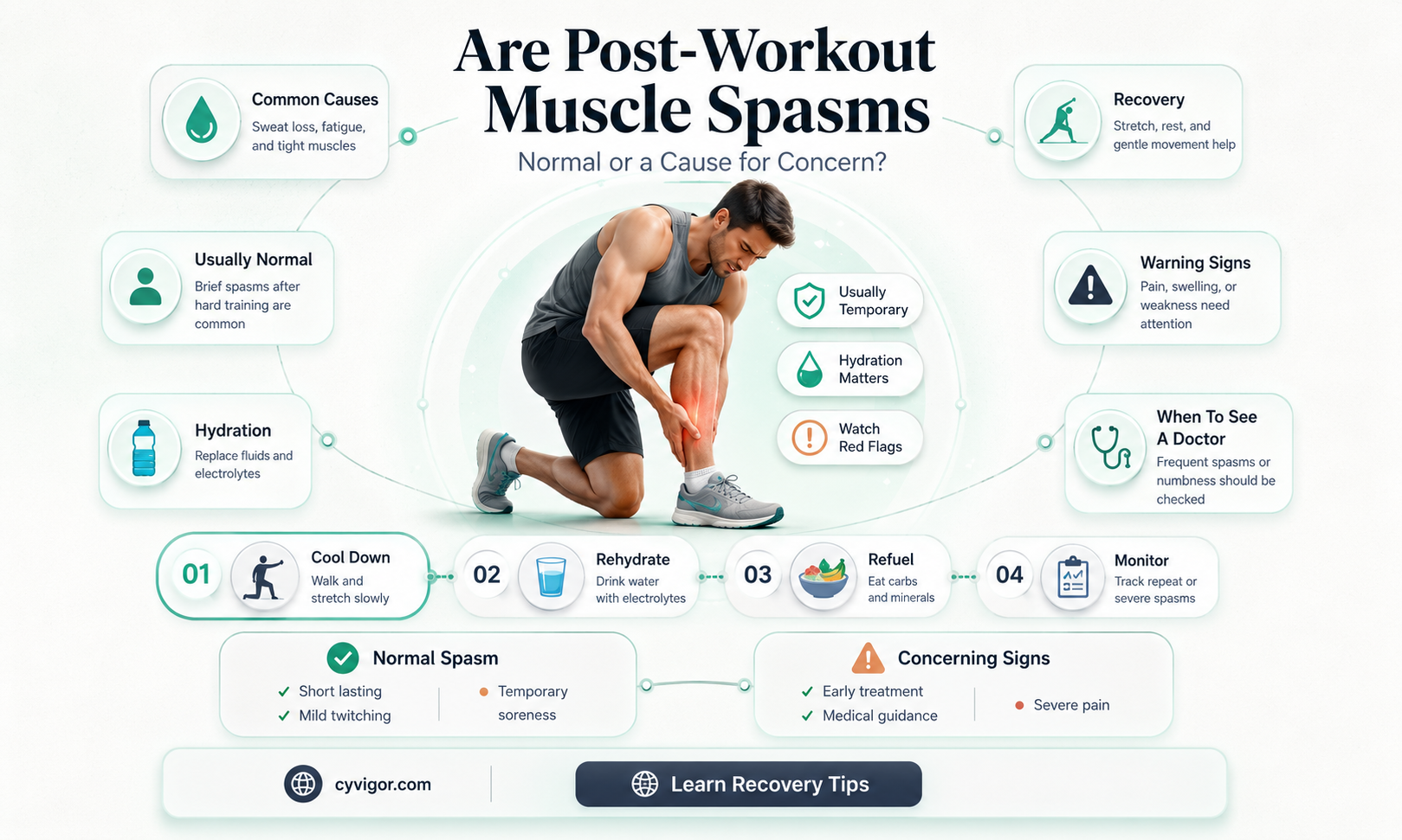 are muscle spasms normal after working out