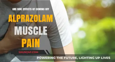 Muscle Pain After Stopping Alprazolam: Understanding Withdrawal Side Effects