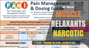 Skeletal Muscle Relaxants vs. Narcotics: Understanding the Key Differences