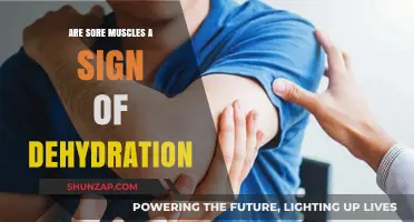 Sore Muscles and Hydration: Unraveling the Dehydration Connection