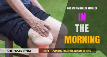 Morning Muscle Mystery: Are Sore Muscles Really Smaller After Sleep?