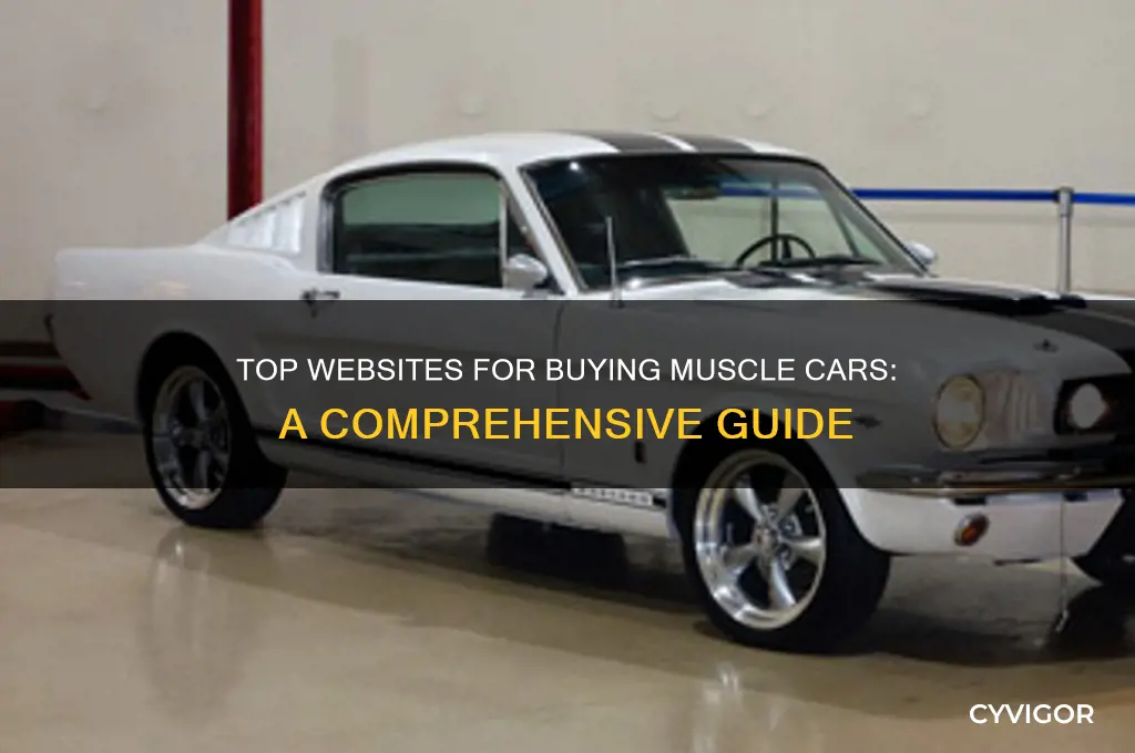 are there any good websites to buy muscle cars on