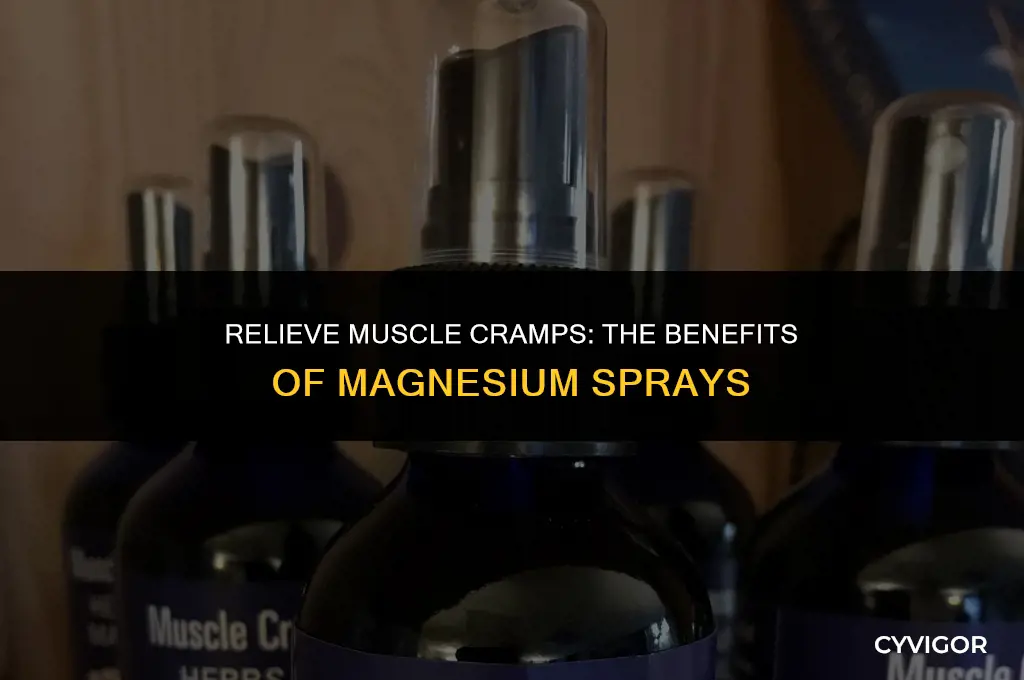 are there any magnesiom sprays for muscle cramps