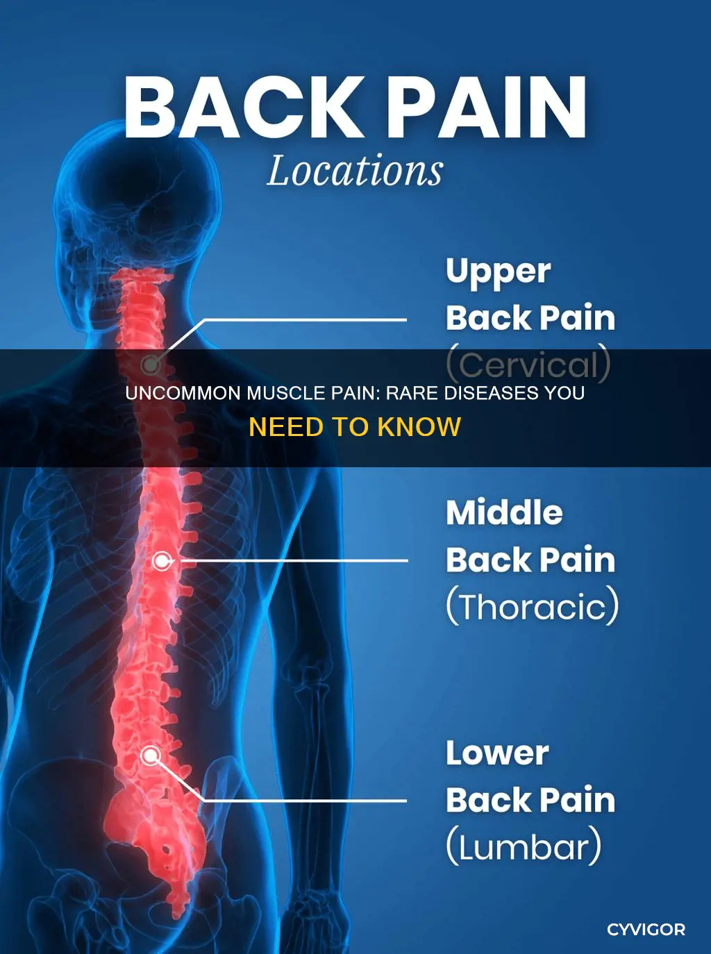 are there any rare diseases that cause muscle pain