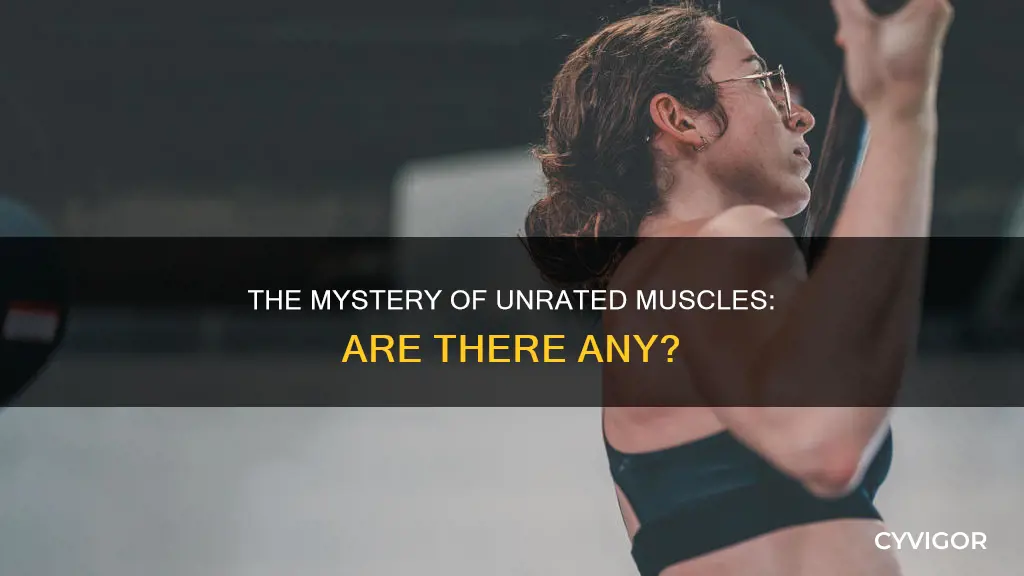are there any unrated muscles
