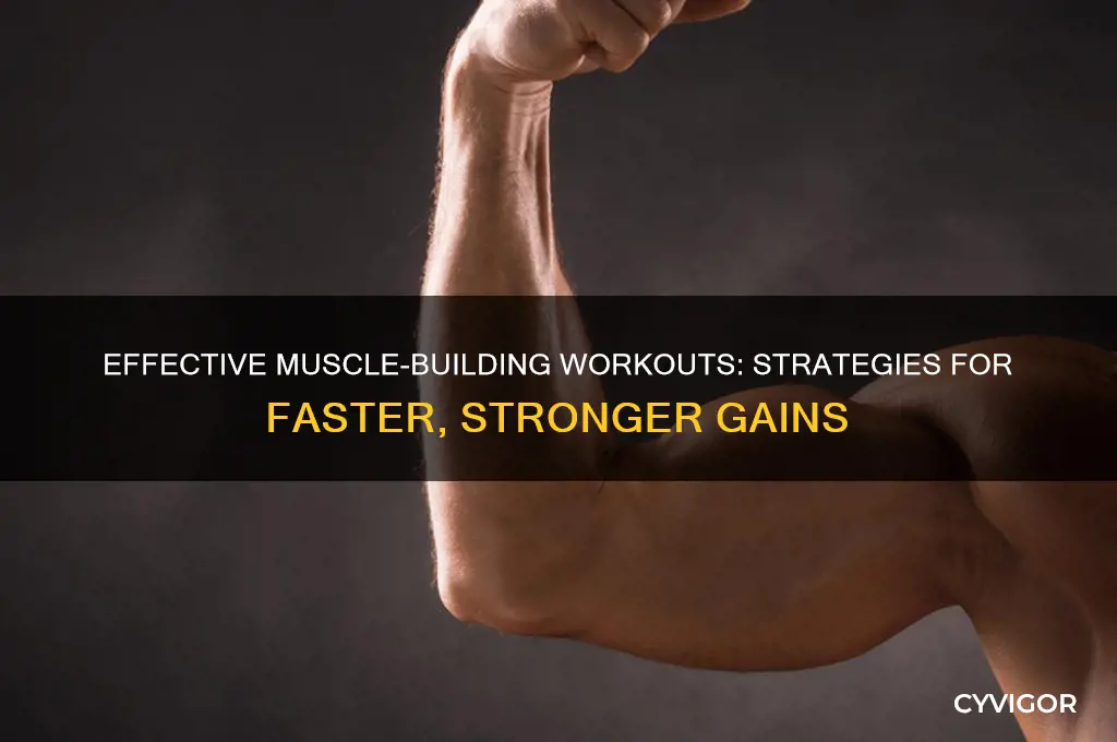 are there workouts that gain muscle more