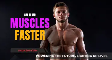 Toned Muscles: Faster or Fiction?