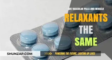 Vascular Pills vs. Muscle Relaxants: Understanding Their Differences and Uses