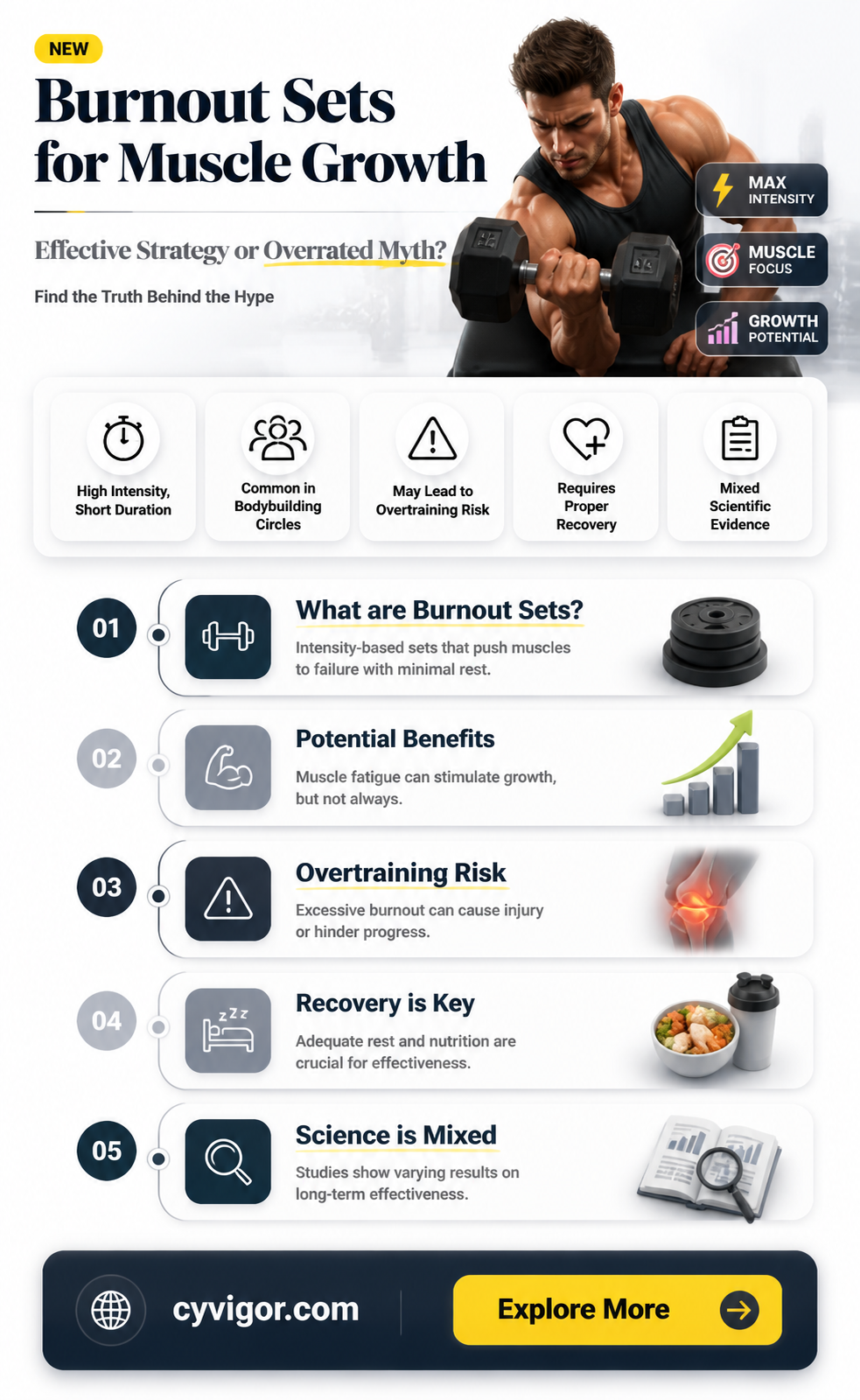 are burnout sets good for muscle growth