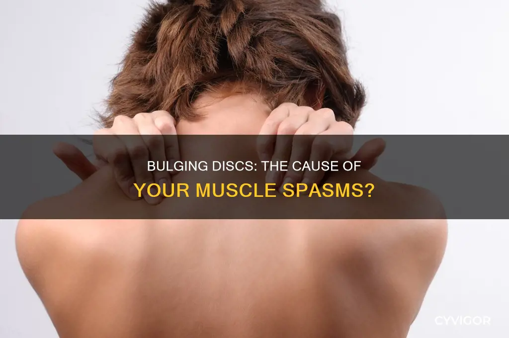 can a bulging disc cause muscle spasms