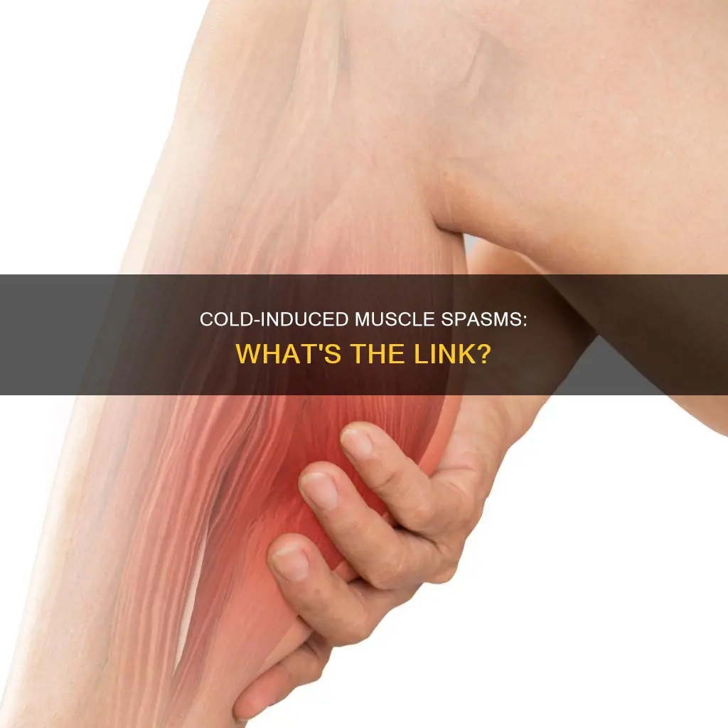 can a cold cause muscle spasms