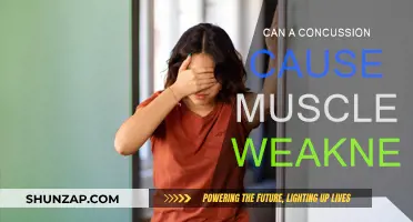 Concussion Impact: Muscle Weakness and Recovery