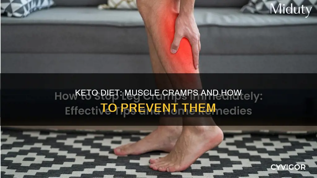 can a keto diet cause muscle cramps