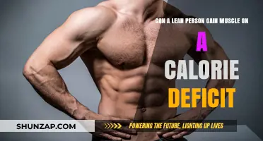 Can Lean Individuals Build Muscle While Maintaining a Calorie Deficit?