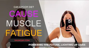 Diet's Impact: Muscle Fatigue and Poor Nutrition