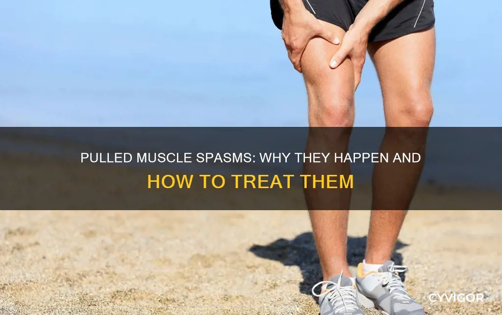 can a pulled muscle cause spasms