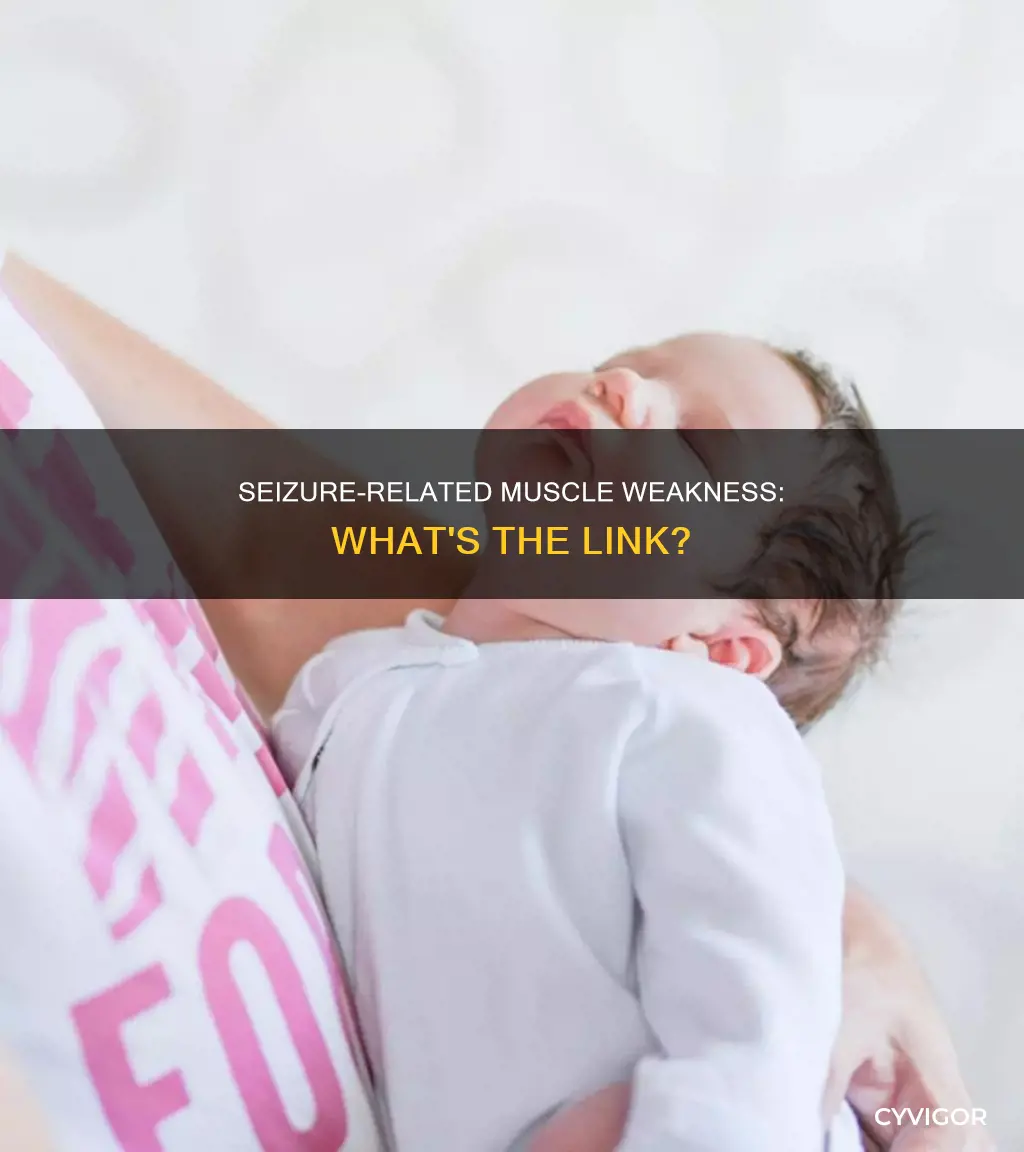 can a seizure cause muscle weakness