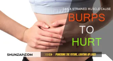 Burping and Muscle Strain: Is There a Link?