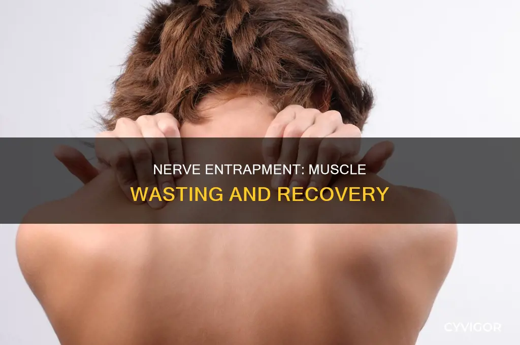 can a trapped nerve cause muscle wasting