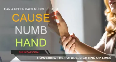 Upper Back Spasms: Hand Numbness?