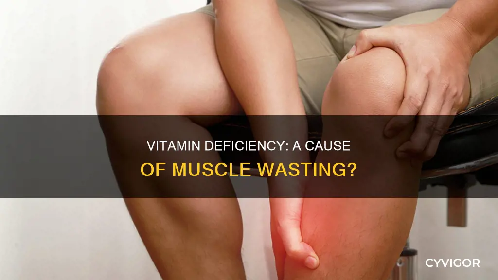 can a vitamin deficiency cause muscle wasting