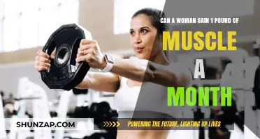 Can Women Build Muscle Fast? 1 Pound Monthly Gains Explained