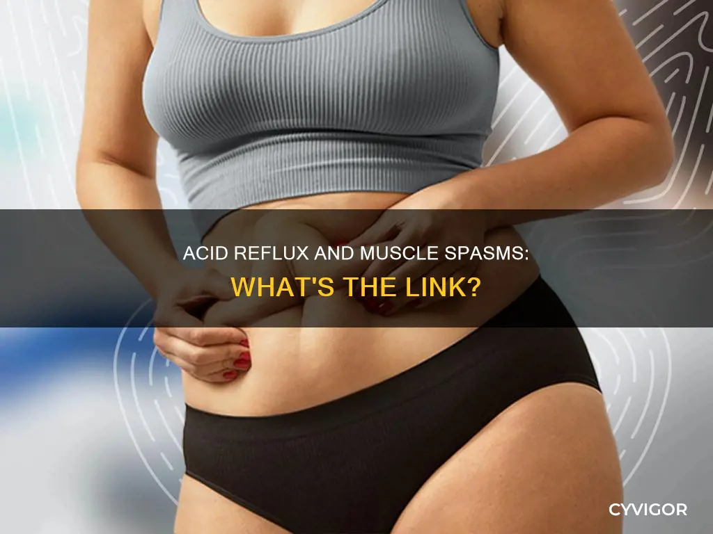 can acid reflux cause muscle spasms