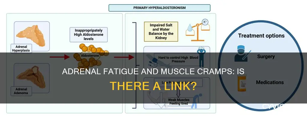 can adrenal fatigue cause muscle cramps