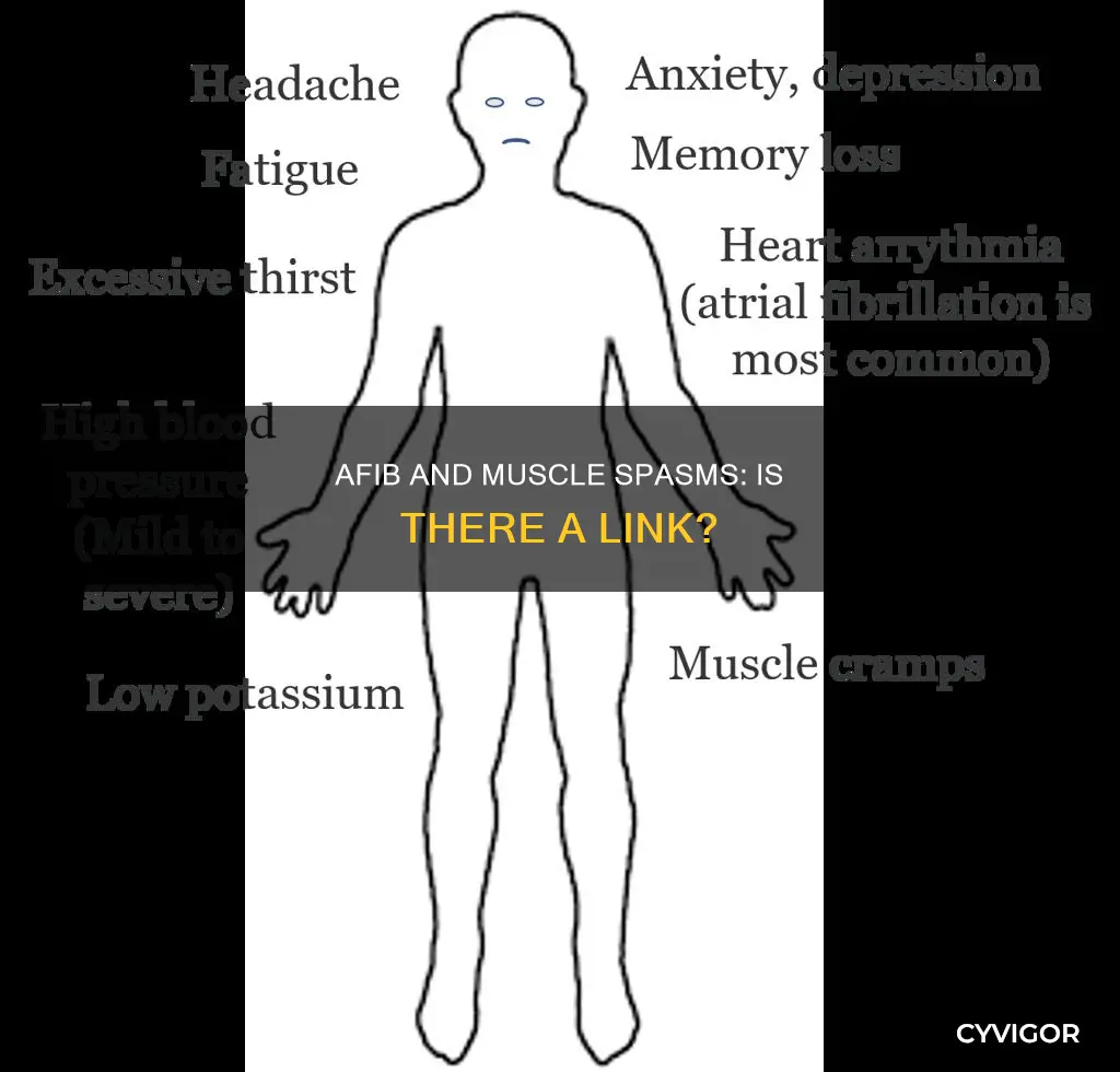 can afib cause muscle spasms