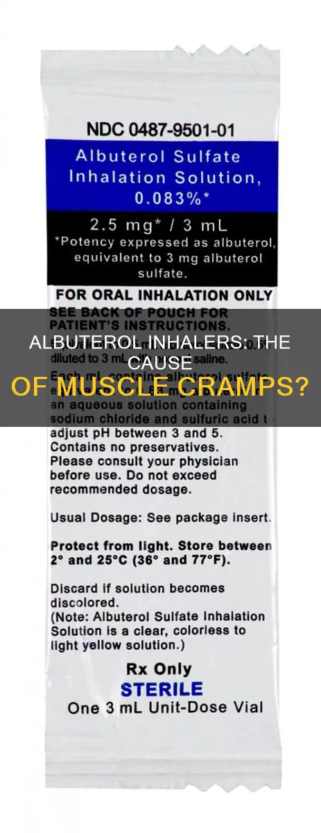 can albuterol cause muscle cramps
